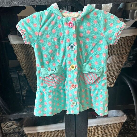 Gymboree Polka Dot Button-Up Dress - Picture 1 of 4